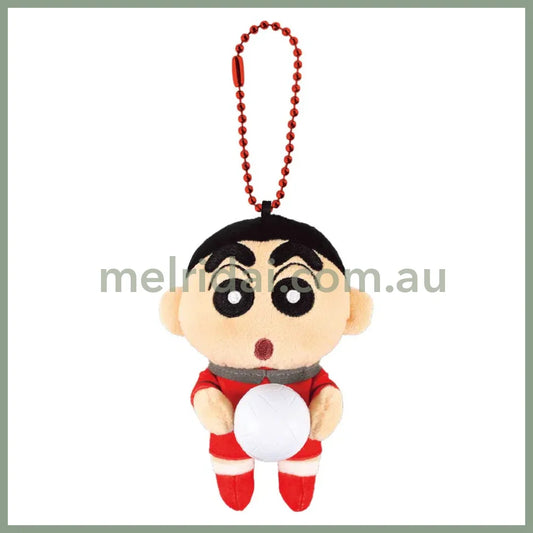 Crayon Shin chan | Club Activity Mascot Keychain Bag Charm 120×85×50mm (Volleyball)