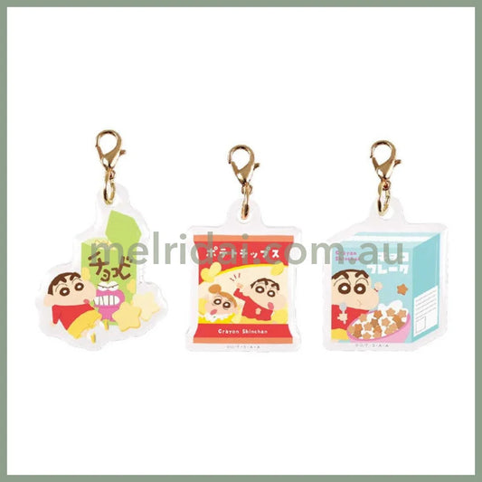 Crayon Shin-Chan | Key Charm Set Of Three (Sweets)