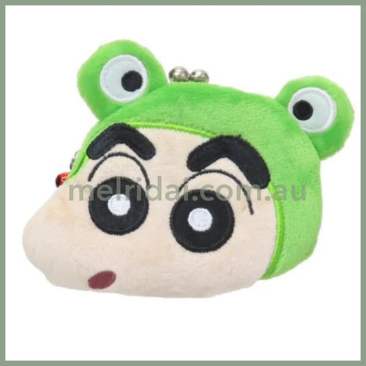 Crayon Shin-chan | Mascot Coin Case 110×100×15mm (Frog)