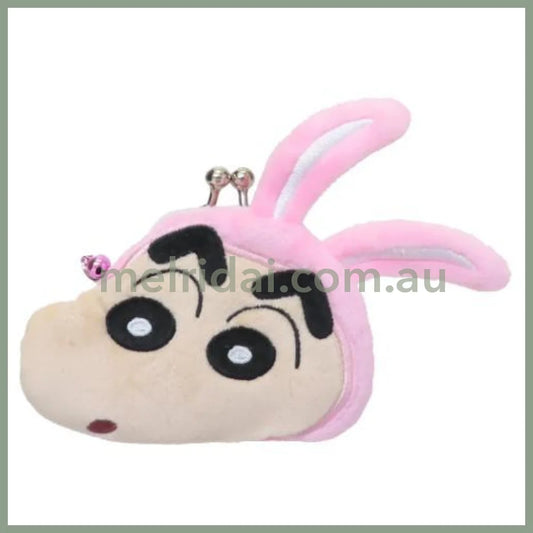 Crayon Shin-chan | Mascot Coin Case 110×100×15mm (Rabbit)