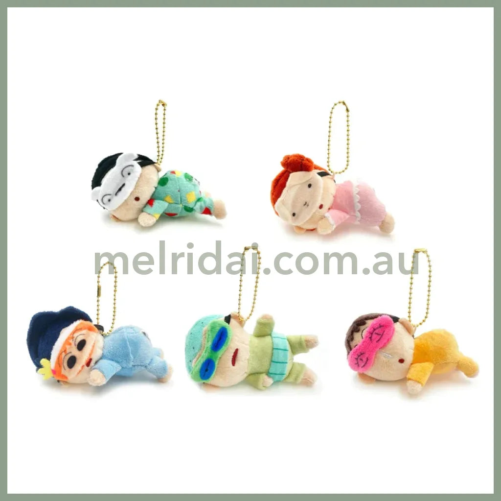 Crayon Shin-Chan | Crayon Shin-Chan Mascot Dreaming 110X60X68Mm 蜡笔小新 睡觉玩偶挂件/包挂/钥匙链
