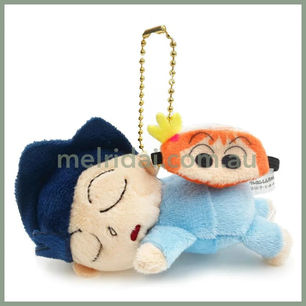 Crayon Shin-Chan | Crayon Shin-Chan Mascot Dreaming 110X60X68Mm 蜡笔小新 睡觉玩偶挂件/包挂/钥匙链