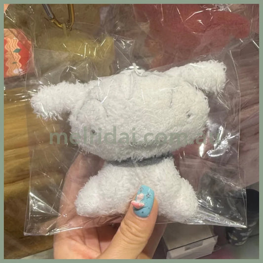 Crayon Shin-chan | Mascot Holder Plush Keychain Bag Charm with Carabiner (Colorful Shiro - White)