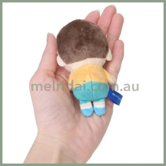 Crayon Shin-chan | Mini Plush Mascot Keychain 80x70x45mm (Bo-chan)