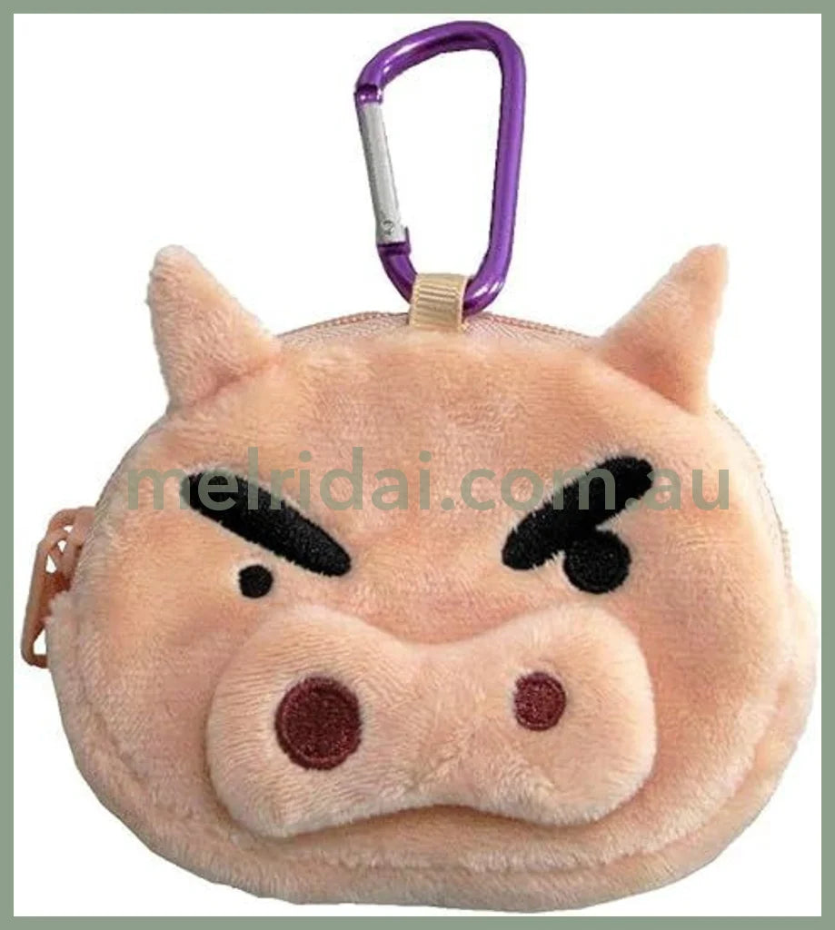Crayon Shin-Chan | Mini Pouch With Carabiner / Buri Zaemon