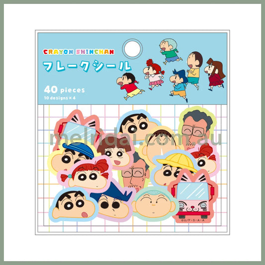 Crayon Shin-chan | Planner Stickers Flake sticker 40 Pieces