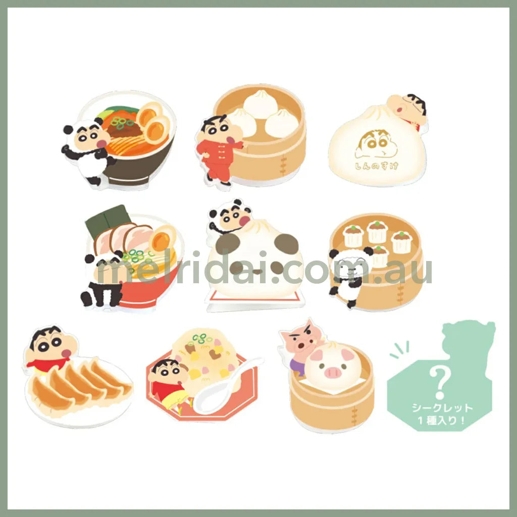Crayon Shin-Chan | Secret Acrylic Clips Blind Box 38 x 38 x 20 mm (Chinese Food Series)