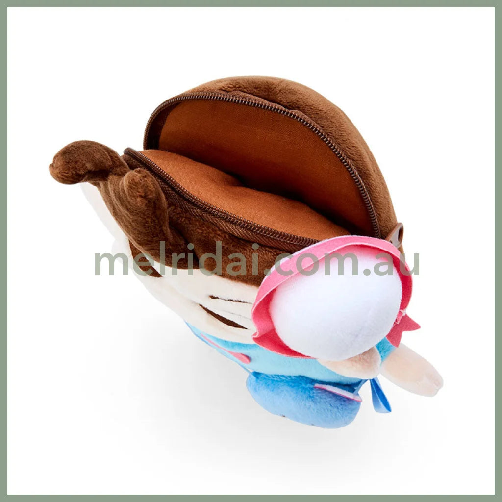Crayon Shin-Chan X Sanrio | Plush Pouch 16.5 7 23 Cm //
