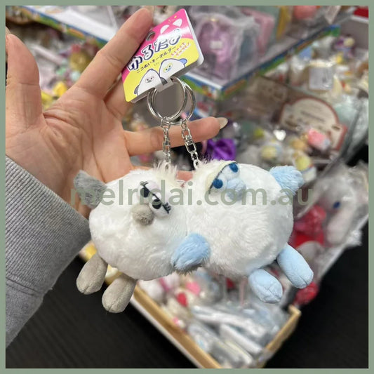 CRUX | Plush Keychain with Magnet set H180×W140×D90mm (Shimaenaga)