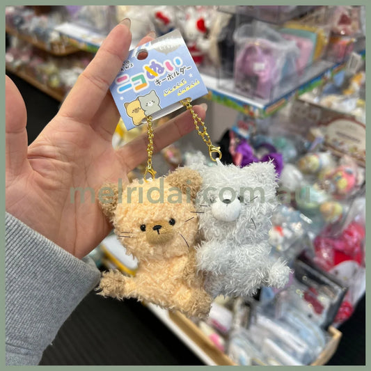 CRUX | Plush Keychain with Magnet set W115×H150×D80mm (Cat)