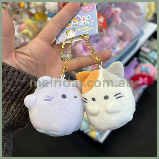 CRUX | Plush Keychain with Magnet set W115×H150×D80mm (Nyankonu & Mikenu)