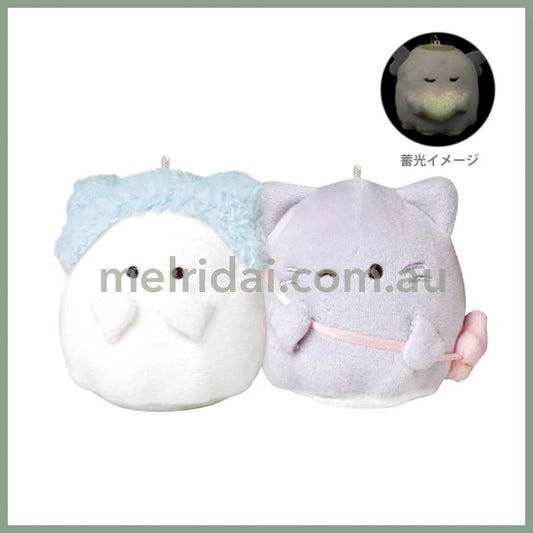 Crux | Plush Keychain With Magnet Set W115×H150×D80Mm (Obakenu And Nyankonu)