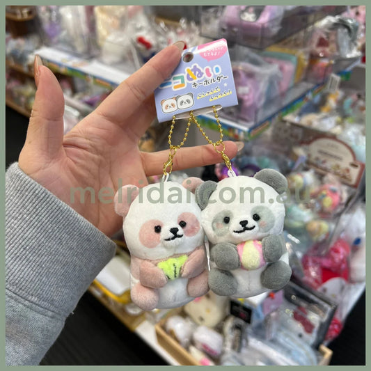 CRUX | Plush Keychain with Magnet set W115×H150×D80mm (Panda)