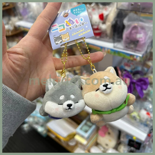 CRUX | Plush Keychain with Magnet set W115×H150×D80mm (Shiba)