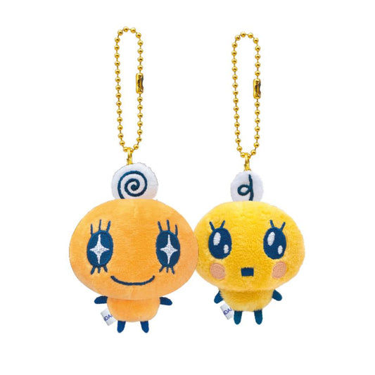 Tamagotchi | Mametchi & Young Mametchi Magnet Series Nico Plush Keychains Pair Set H110 x W140 x D50mm