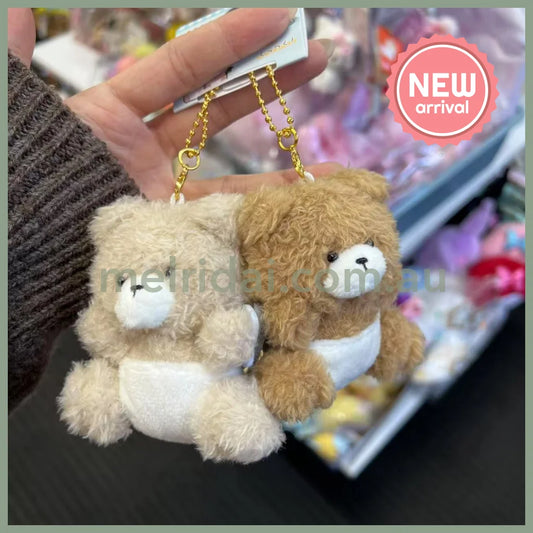 CRUX | Plush Keychain with Magnet set W115×H150×D80mm (Baby Kumajiro & Kumakaro)