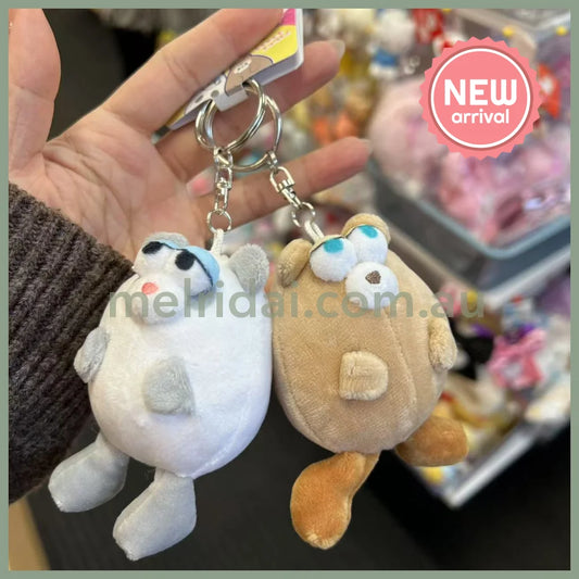 CRUX | Plush Keychain with Magnet set W115×H150×D80mm (Bear)
