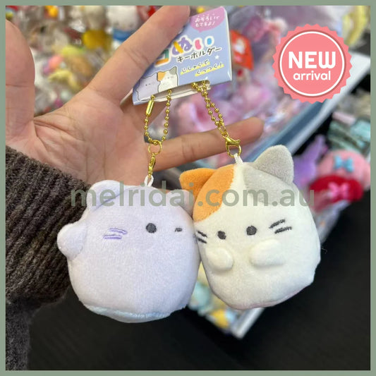 CRUX | Plush Keychain with Magnet set W115×H150×D80mm (Nyankonu & Mikenu)