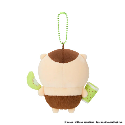 CHIIKAWA | Chiikawa Pocket Fruit Mascot Keychain Bag Charm 125x110x60mm (Kurimanju)