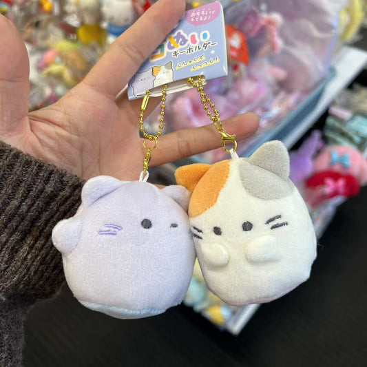 CRUX | Plush Keychain with Magnet set W115×H150×D80mm (Nyankonu & Mikenu)