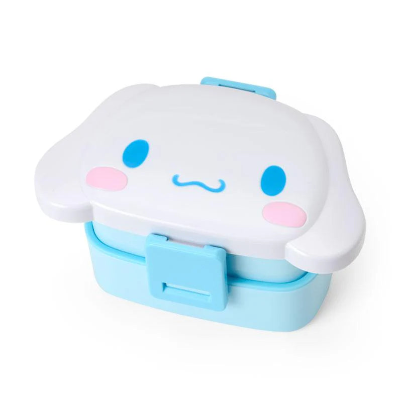 SANRIO | Cinnamoroll Face-Shaped 2-Tier Lunch Box 140×110×90mm
