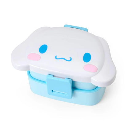 SANRIO | Cinnamoroll Face-Shaped 2-Tier Lunch Box 140×110×90mm