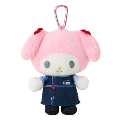 SANRIO | My Melody Plush Mascot Holder Keychain Bag Charm 125×80×135mm (Mini Sanrio Celebrating Shop 55th Anniversary)