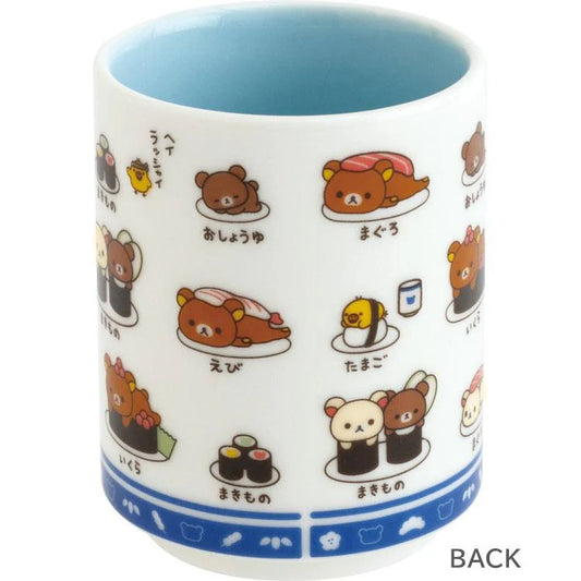 SAN-X | Rilakkuma Ceramic Teacup Blue φ70mm