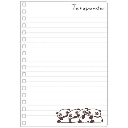 San-X | Everyday Tarepanda Pink Ring Notebook 180x125mm (The Usual Tarepanda)