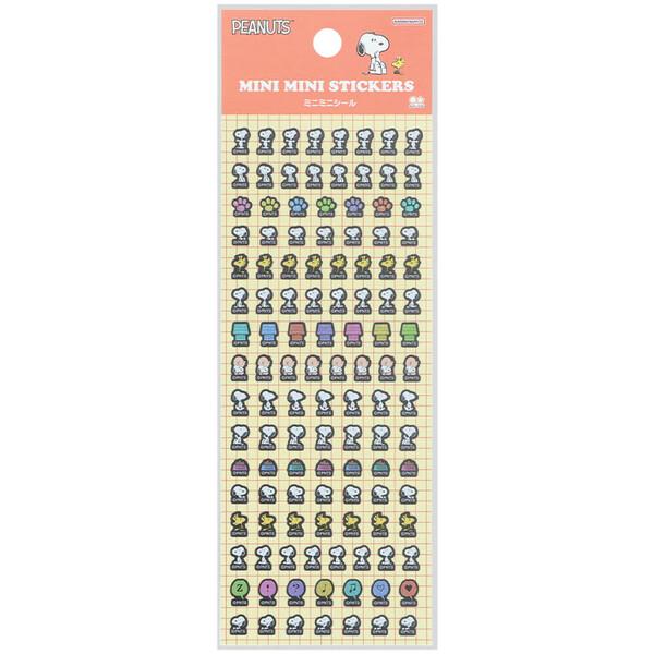 PEANUTS | Snoopy Mini Mini Stickers 60×150×1mm