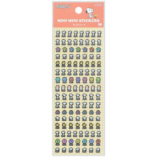 PEANUTS | Snoopy Mini Mini Stickers 60×150×1mm