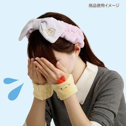 SAN-X | Sumikko Gurashi Hair Band Hairband with Ribbon 560mm (Neko & Ebifurai no Shippo)