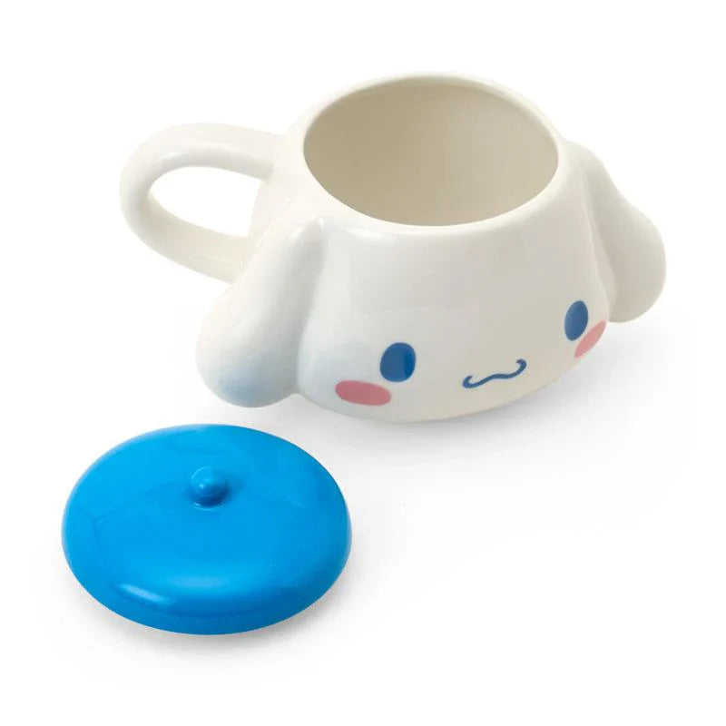 SANRIO | Cinnamoroll Mug Cup with Lid 142 x 93 x 70mm (With Bear)