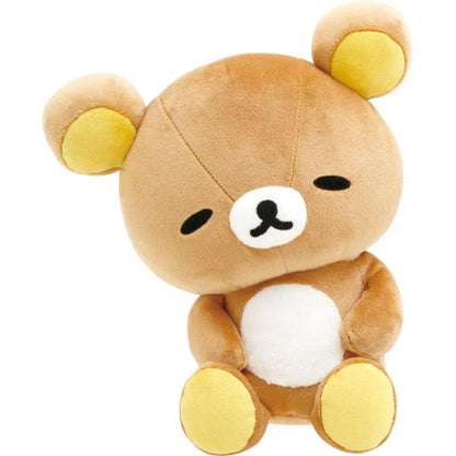 SAN-X | Rilakkuma Plush Doll Pose Daradara Lazy 210×185×130mm (Peaceful Good Night Bedside)