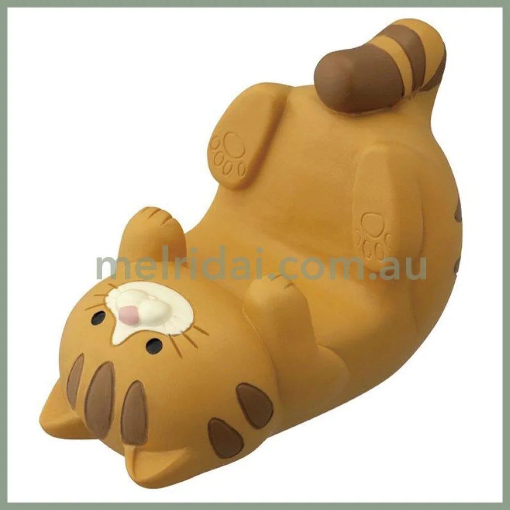 Decole | Smartphone Stand Cat 50×83×58Mm 日本猫咪手机支架/眼镜架/桌面办公摆件 Toyger 虎猫