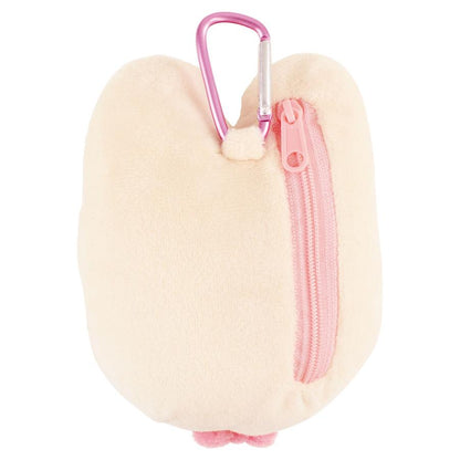 SANRIO | Marron Cream Zipper Mascot with Carabiner Pouch Keychain Bag Charm 5.1 x 9.5 x 14.0cm