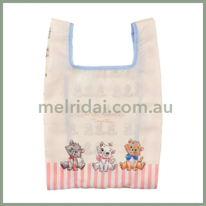DISNEY | Aristocats Flodable Eco Bag Plush Keychain Marie Berlioz Toulouse H33×W30.5×D0.5cm (DISNEY CAT DAY 2025)