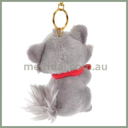 DISNEY | Aristocats Plush Keychain Mascot Holder Berlioz H14×W12×D10cm (DISNEY CAT DAY 2025)