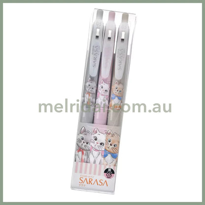 DISNEY | Aristocats Sarasa Clip Gel Pen Set Marie Berlioz Toulouse Cat Black (DISNEY CAT DAY 2025)