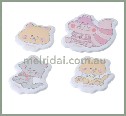 Disneycat Day 2023 Cat Character Seal/Sticker Flake 10 Types*4Pcs