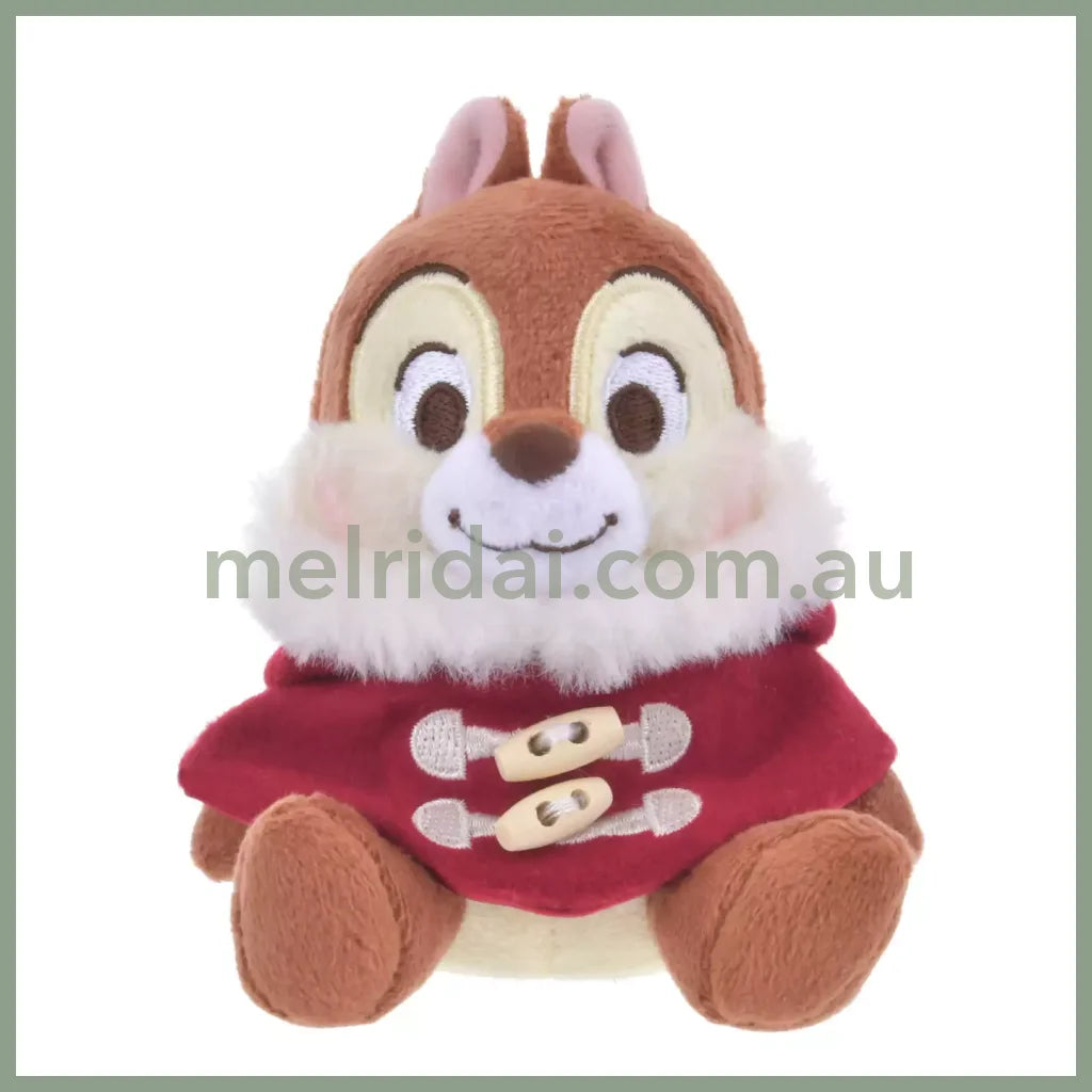 Disney | Chip And Dale Mascot Holder Plush Keychain 11.5×9.5×7.5Cm (Duffel Collection)