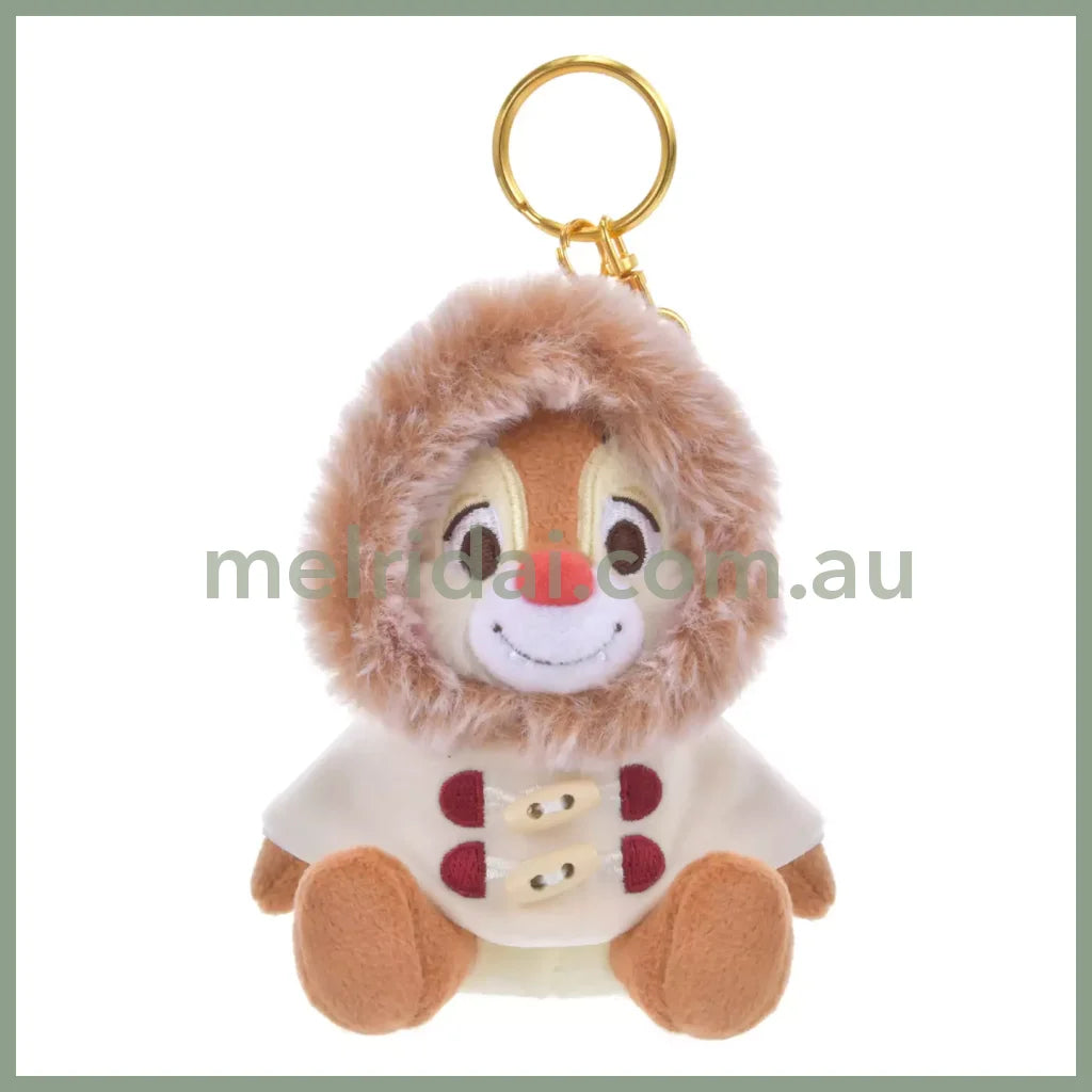 Disney | Chip And Dale Mascot Holder Plush Keychain 11.5×9.5×7.5Cm (Duffel Collection) 蒂蒂