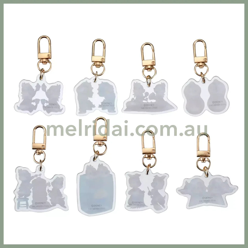 Disney | Chip & Dale ’Dinosaur Designed Pajamas’ Secret Acrylic Key Charm 6.5×5.5×1.7Cm