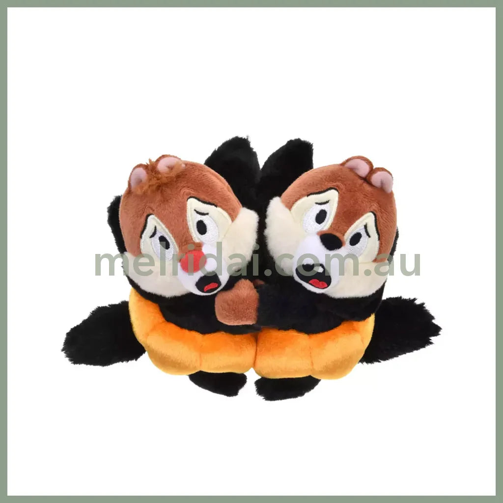 DISNEY | Chip n Dale Mouse Plush Mascot Keychain 200×200×90mm (Halloween Costume Black Cat Pumpkin)