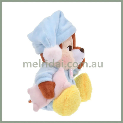 DISNEY | Chip Plush Toy H18×W16×D12cm (PAJAMA STYLE)