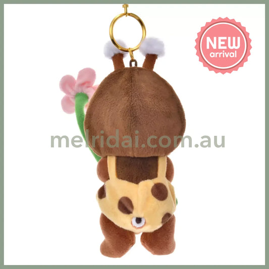 DISNEY | Dale Plush Keychain Mascot Holder Bag Charm H17×W10×D9cm (Flower Garden)