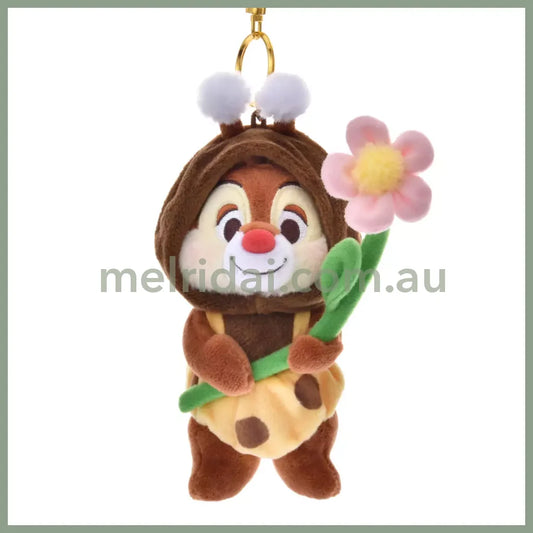 DISNEY | Dale Plush Keychain Mascot Holder Bag Charm H17×W10×D9cm (Flower Garden)