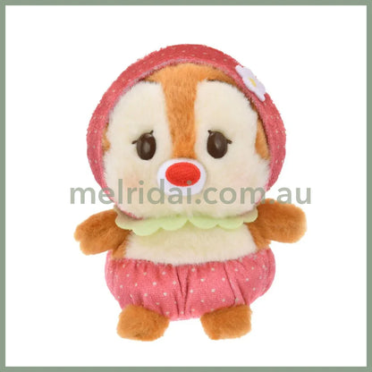 DISNEY | Dale Urupocha-chan Plush Doll H12×W12.5×D8cm (STRAWBERRY COLLECTION)