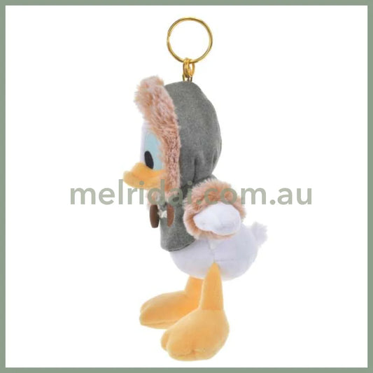 Disney | Donald Duck Mascot Holder Plush Keychain 19×14.5×7.5Cm (Duffel Collection)