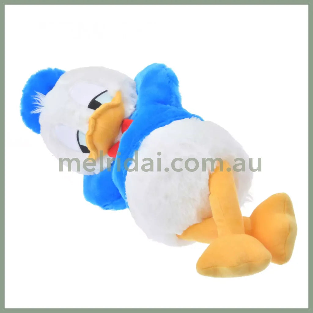 Disney | Donald Stuffed Toy Plush 23×46×16Cm (Iketerunuigurumi) 东京迪士尼 唐老鸭毛绒玩偶/公仔（躺平慵懒风美滋滋二郎腿系列）
